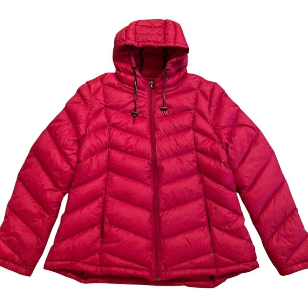 TOMMY HILFIGER Women’s Ultra Light Packable Water Resistant Jacket with Hood in